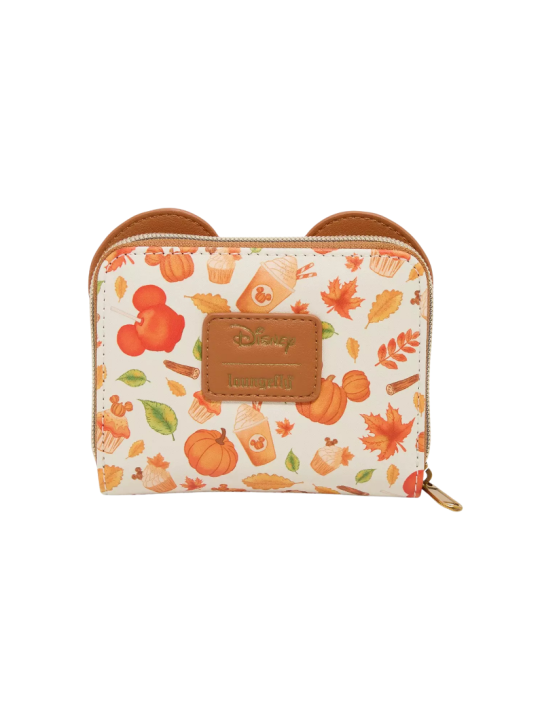 Portefeuille Pumpkin fall treats scented Mickey LOUNGEFLY