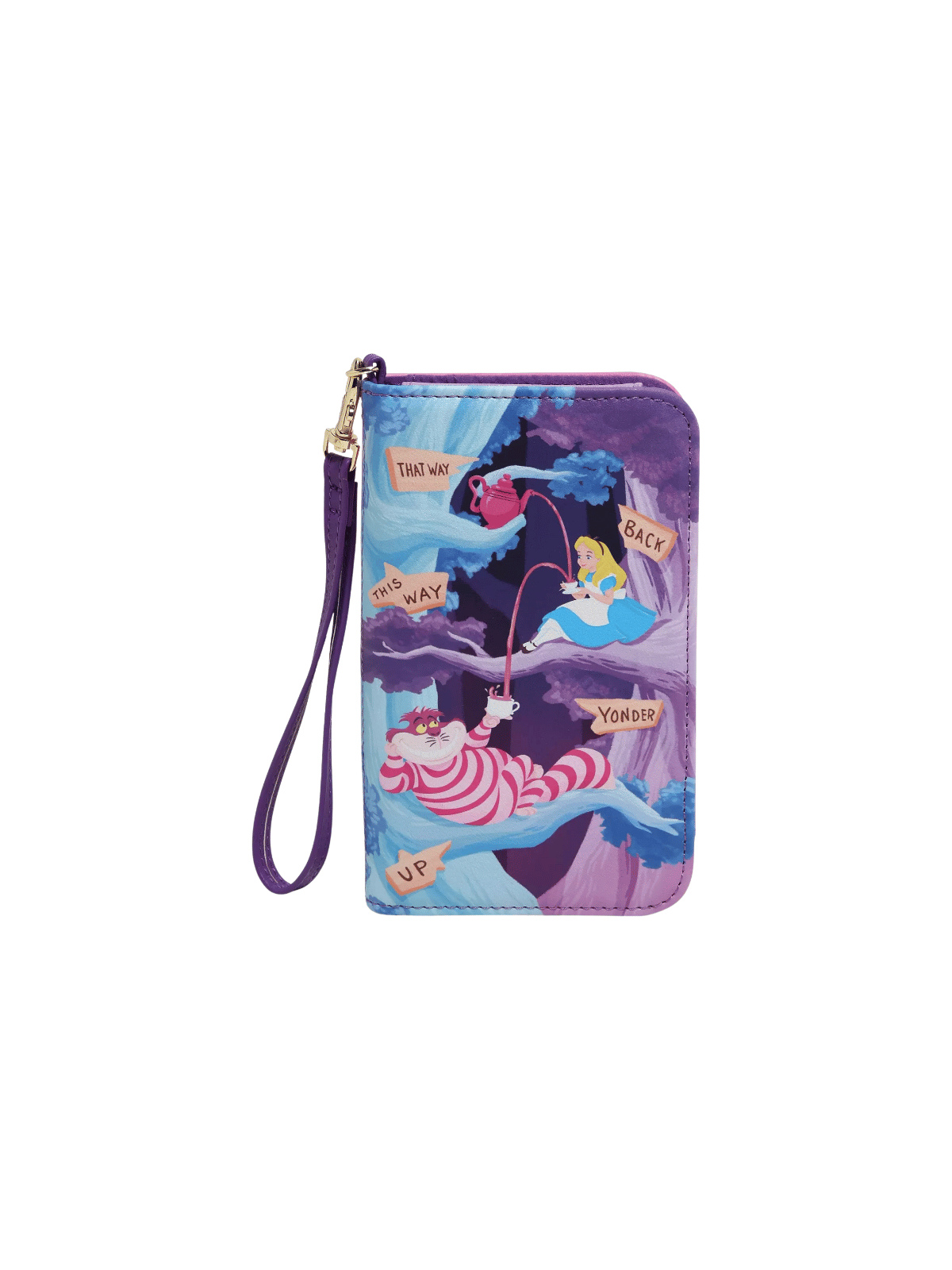 Portefeuille Alice & Cheshire cat Alice au pays des merveilles LOUNGEFLY