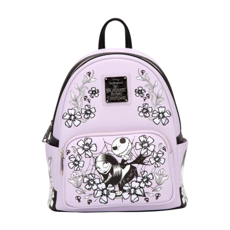 Sac à dos Jack et Sally Fleuri l'étrange Noël de Mr Jack LOUNGEFLY