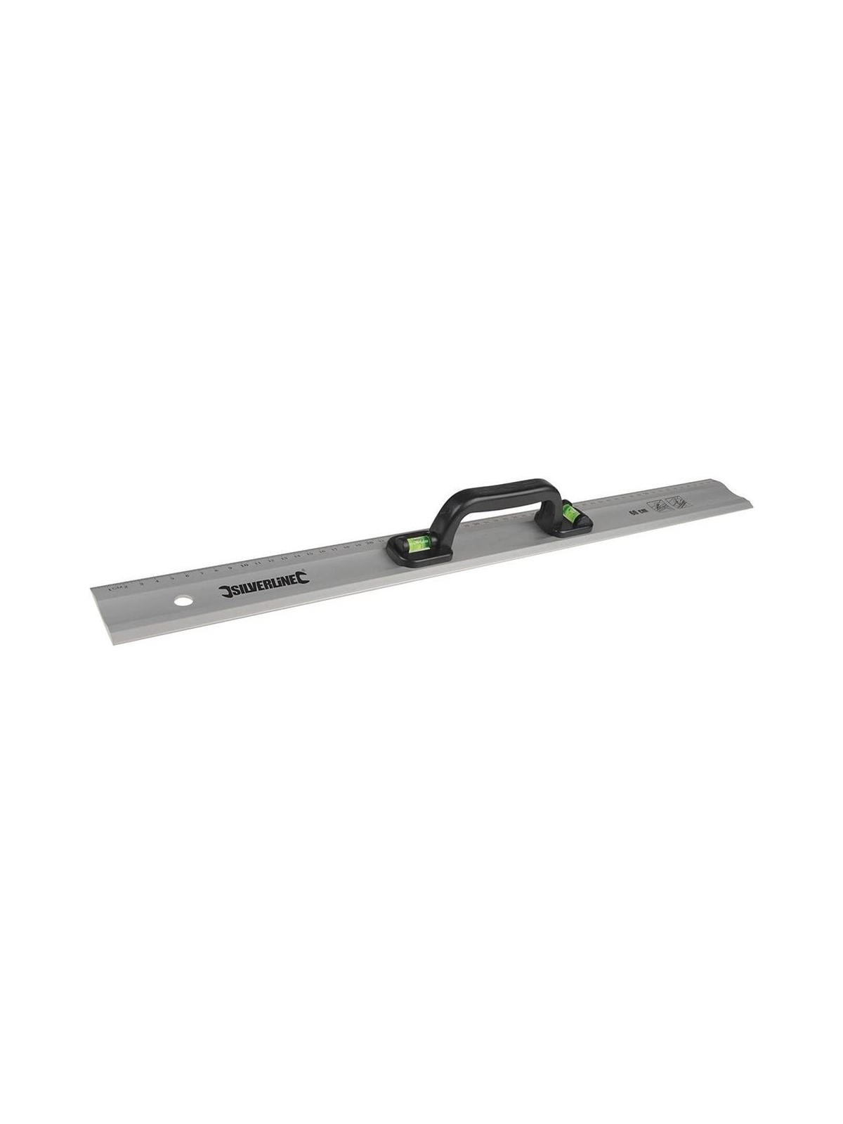 Règle avec niveaux 90 cm - SILVERLINE 571509