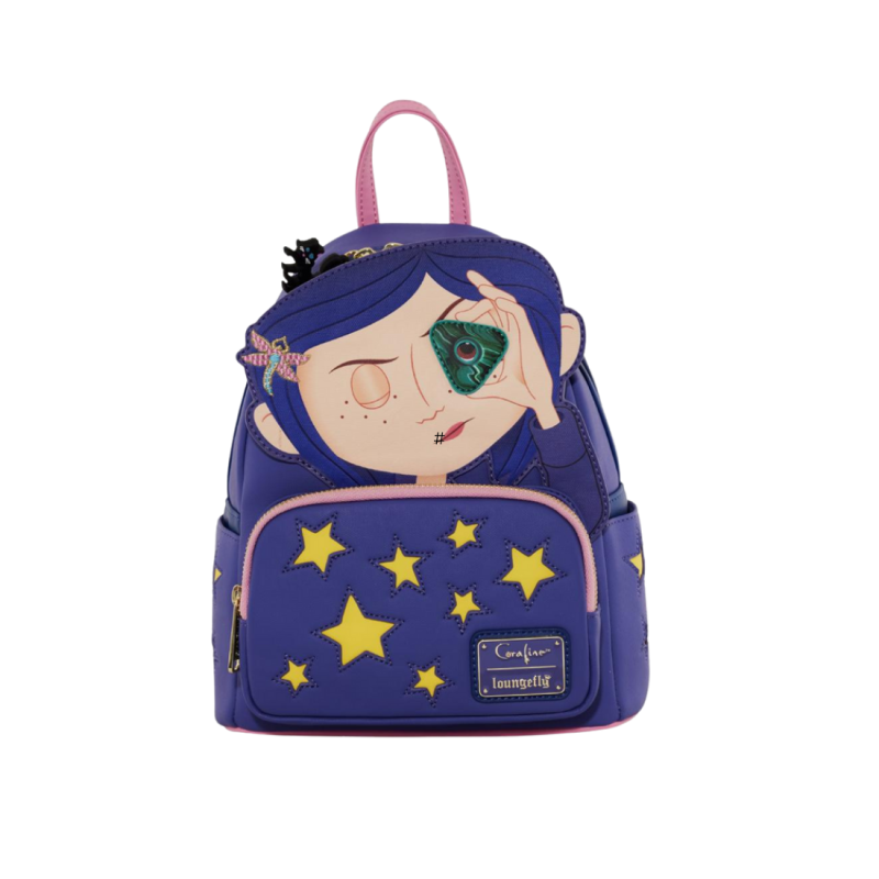 Sac à dos Etoiles cosplay Coraline LOUNGEFLY