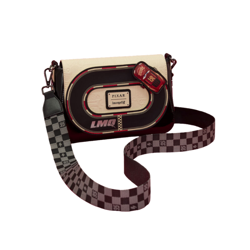 Sac bandoulière Cars Racetrack LOUNGEFLY