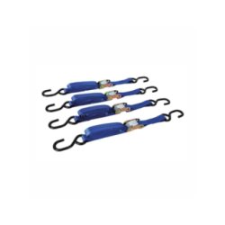 Sangles d'arrimage 4 pièces - SILVERLINE 217585