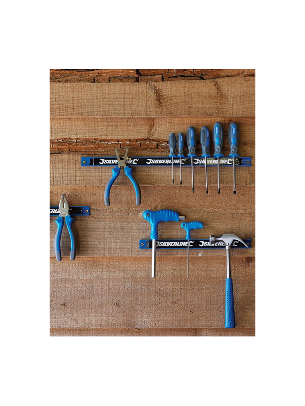Barres magnétiques pour Outil SILVERLINE 366950 : Rangement Pratique