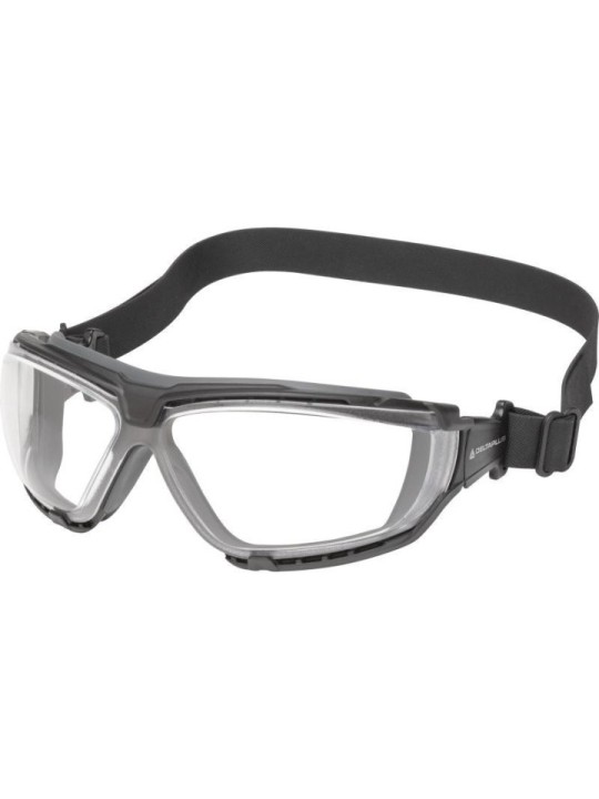 Lunettes monobloc polycarbonate GO-SPECS TEC CLEAR GOSPTIN Delta Plus
