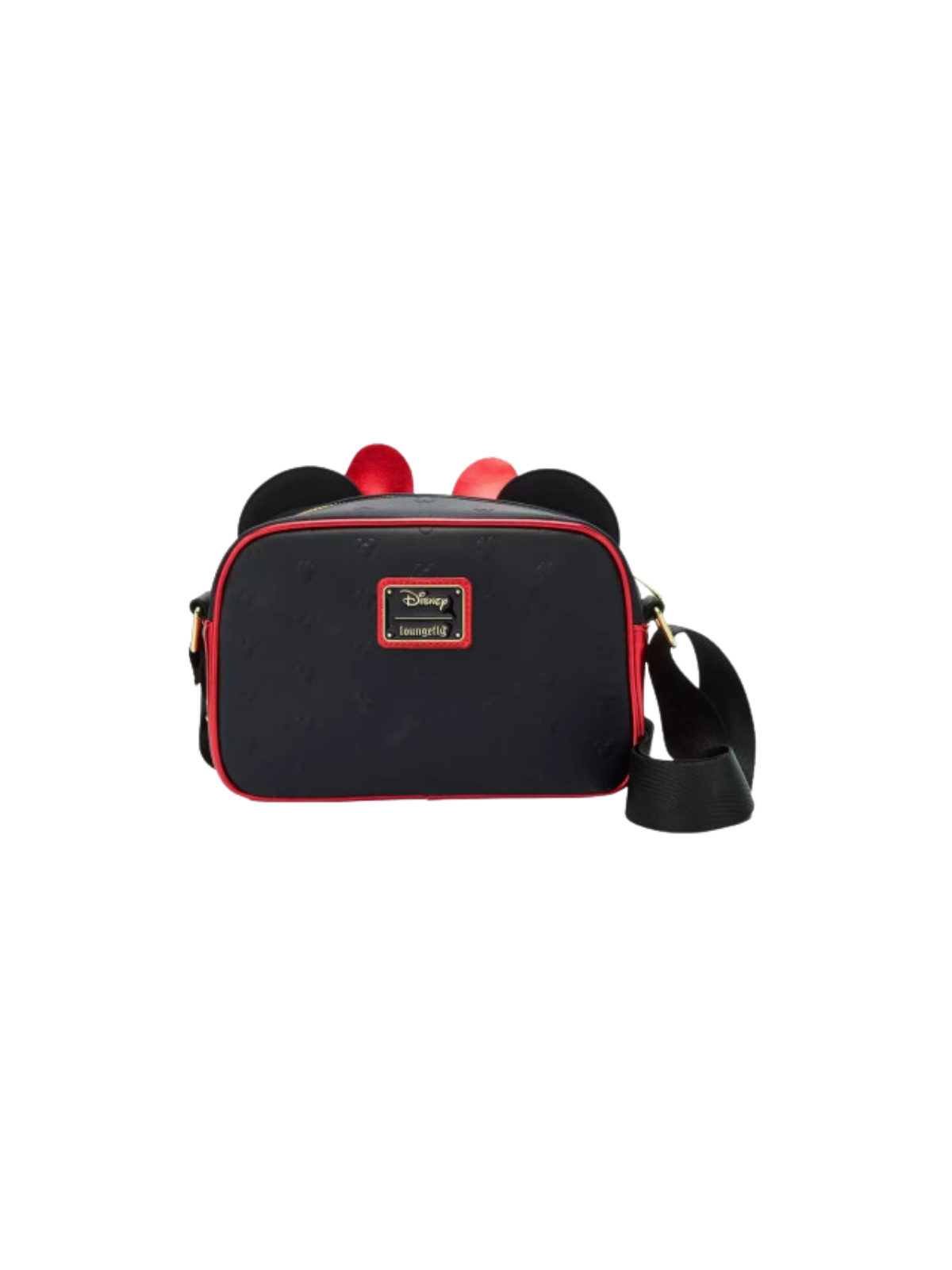 Sac à bandoulière Métalic red bow ears Minnie Mouse LOUNGEFLY