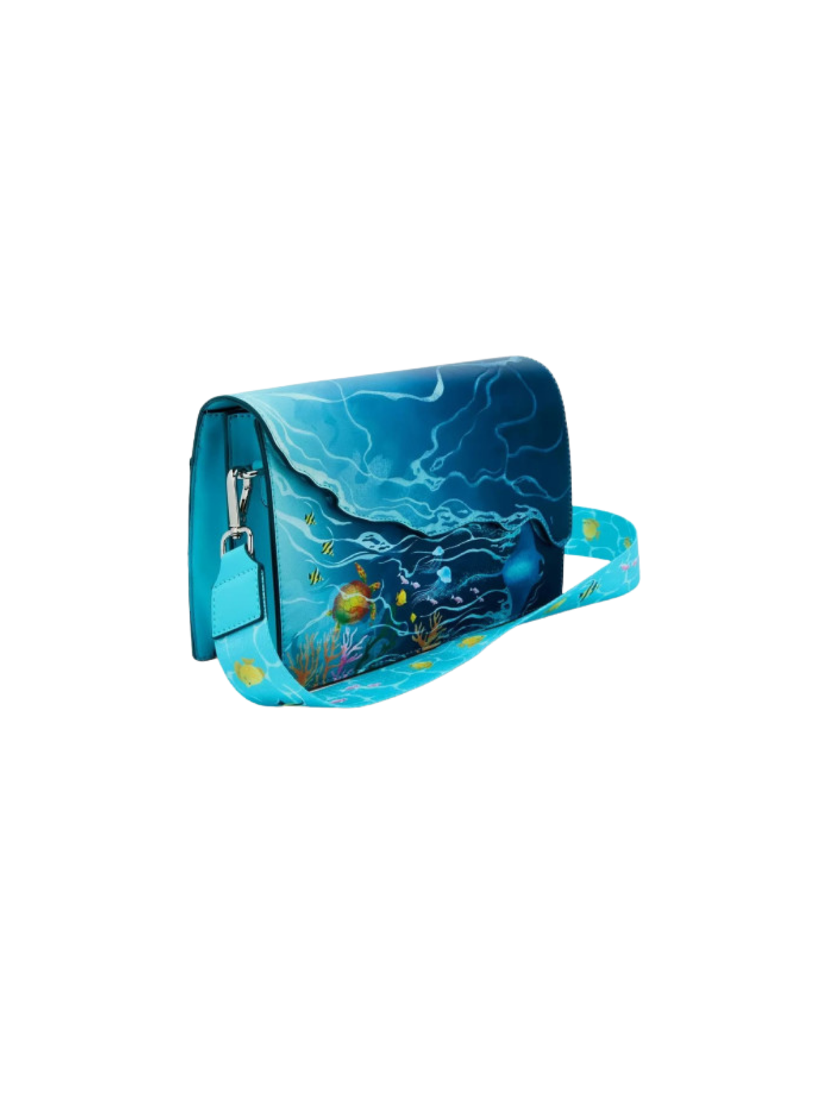 Sac à bandoulière wave océan Vaiana LOUNGEFLY