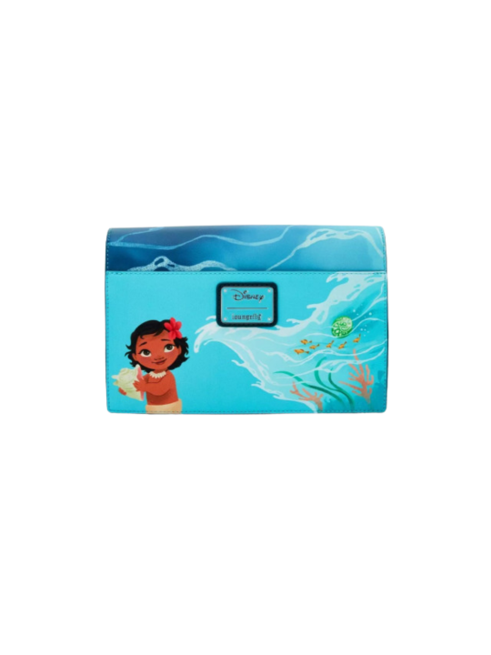Sac à bandoulière wave océan Vaiana LOUNGEFLY