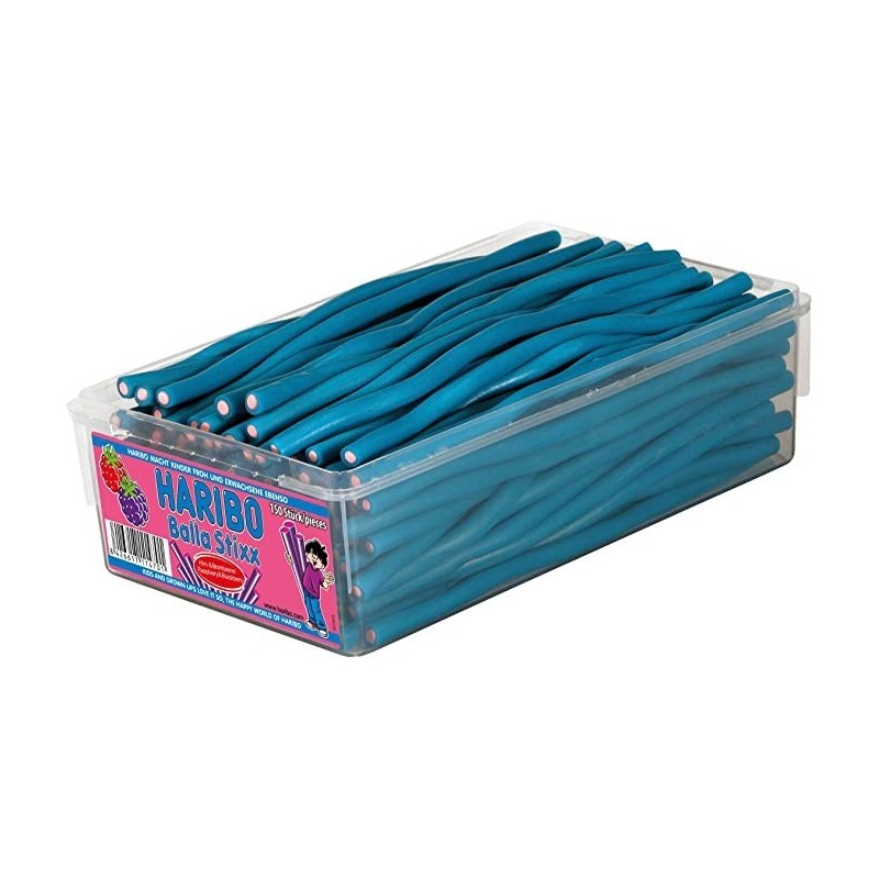 Balla Stixx Framboise/Mûres 150 pièces - HARIBO