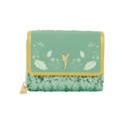 Portefeuille Fée Clochette Holiday Sequin LOUNGEFLY