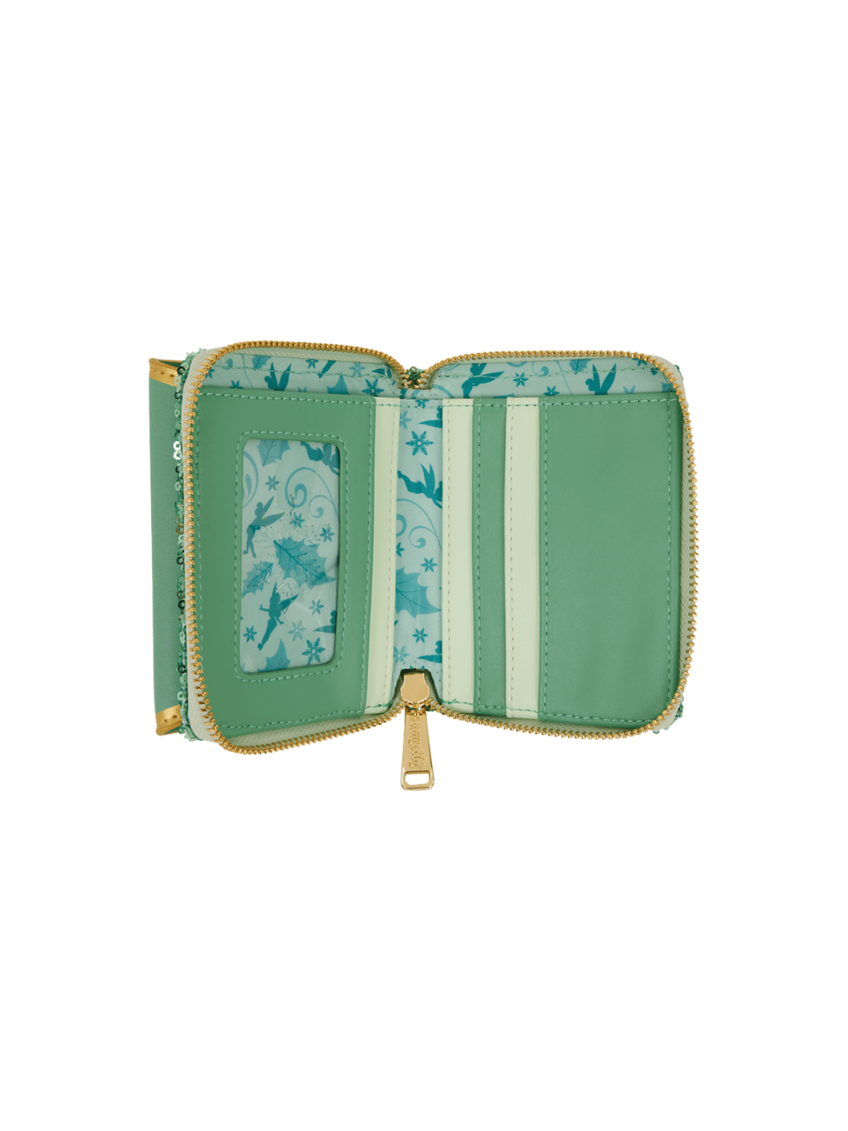 Portefeuille Fée Clochette Holiday Sequin LOUNGEFLY