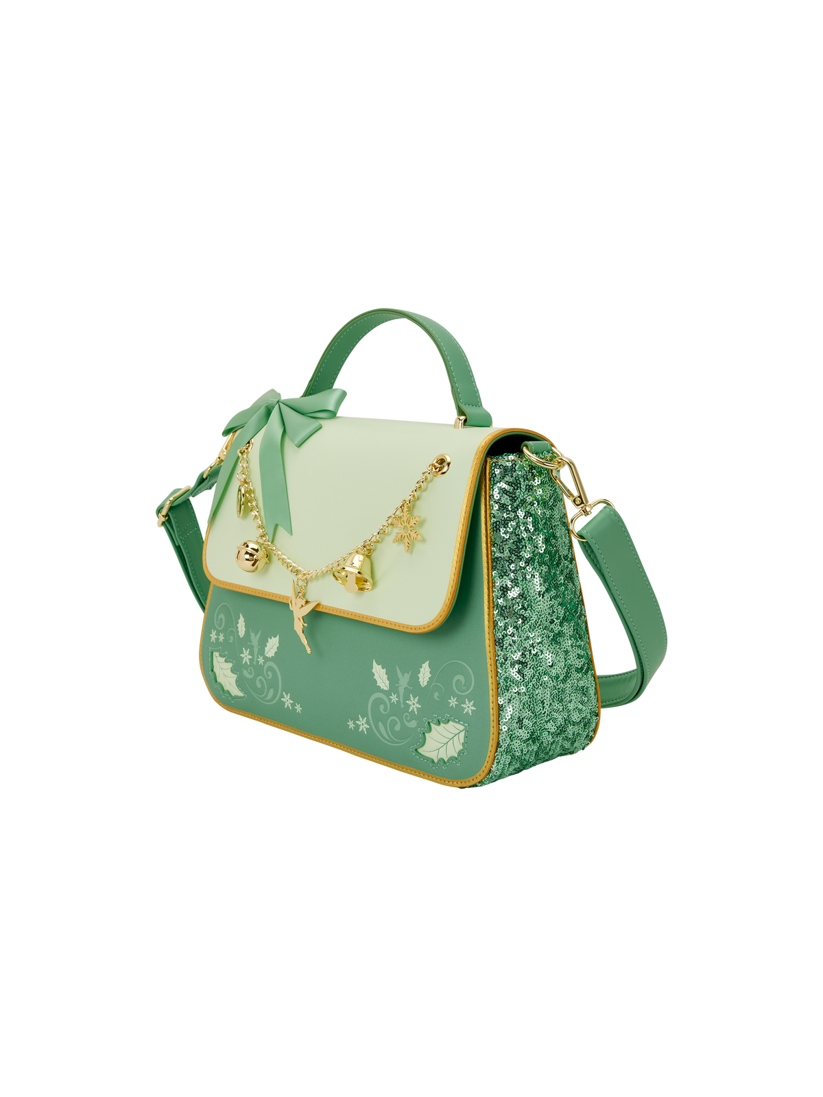 Sac Fée Clochette Holiday Sequin LOUNGEFLY