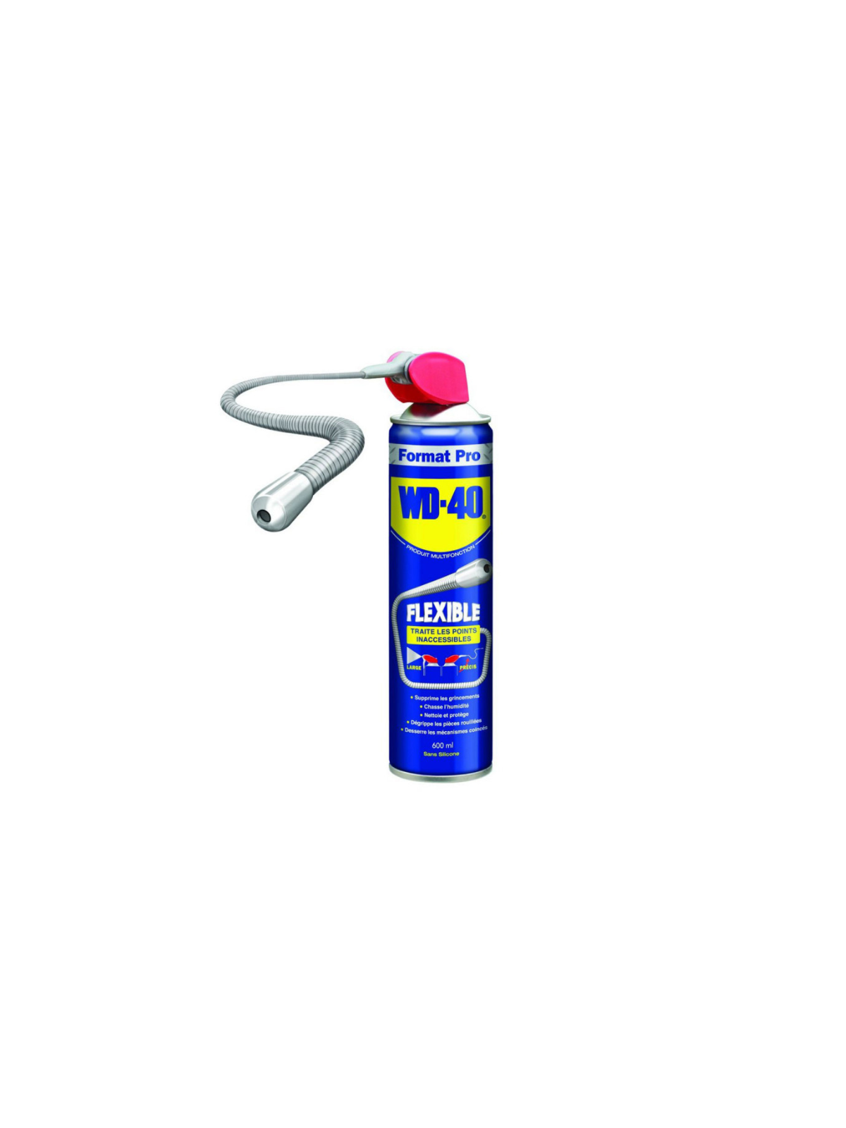 Spray multifonction avec tube flexible 600 ml - WD 40