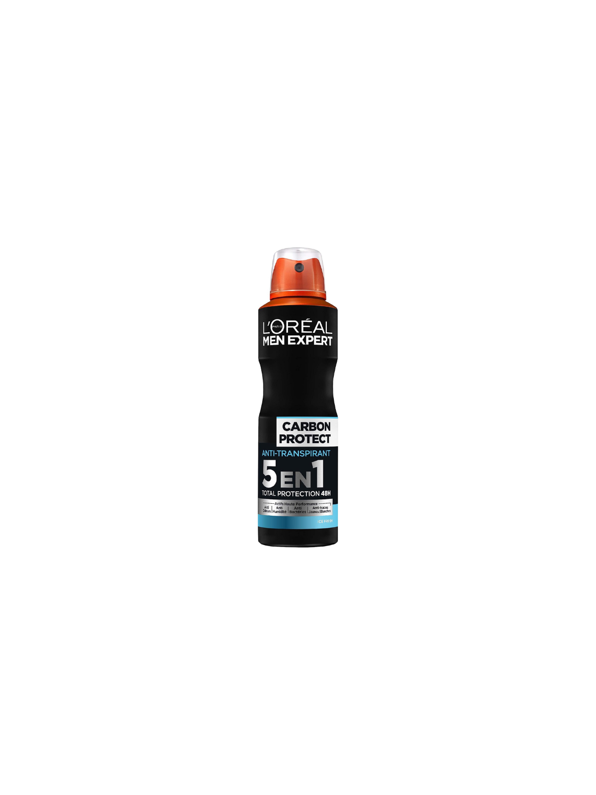 Déodorant anti transpirant carbon protect 150 ml - L'OREAL