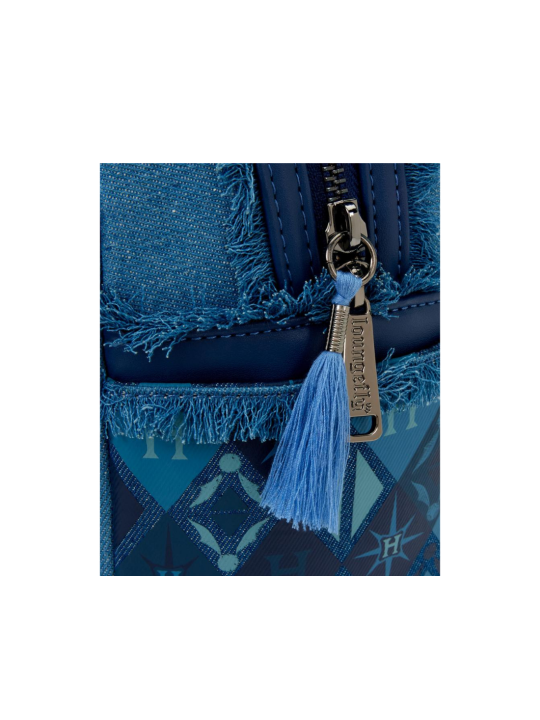 Sac a dos house of Hogwarts denim Harry Potter LOUNGEFLY