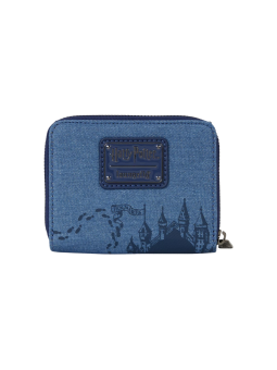 Portefeuille House of hogwarts denim Harry Potter LOUNGEFLY