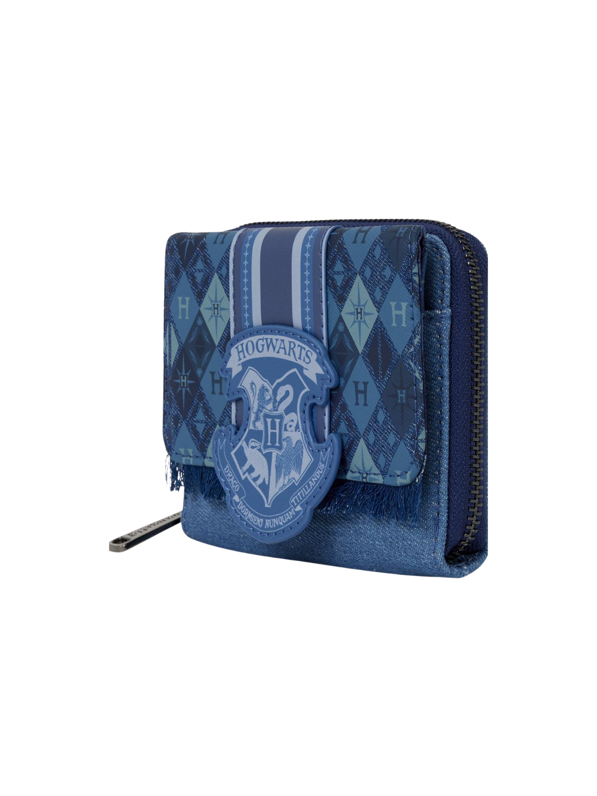 Portefeuille House of hogwarts denim Harry Potter LOUNGEFLY