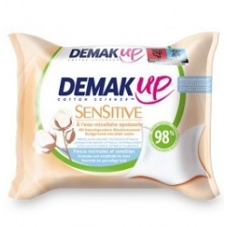 Lingettes démaquillantes sensitive - DEMAKUP