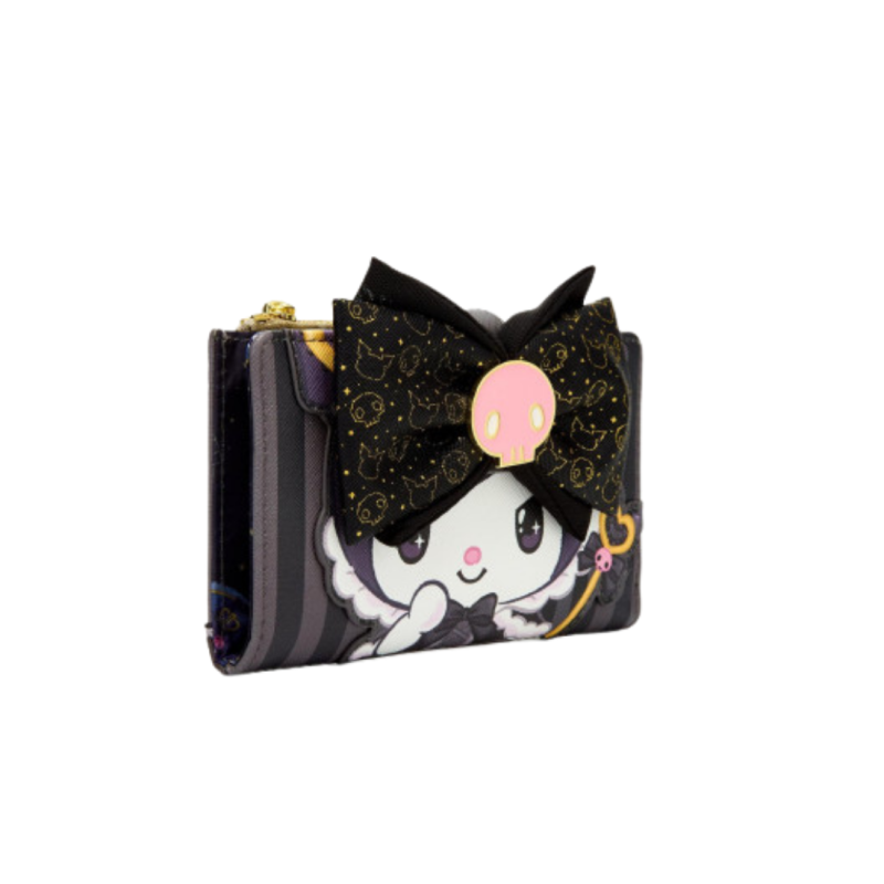 Portefeuille royal tea 20th anniversaire Kuromi LOUNGEFLY
