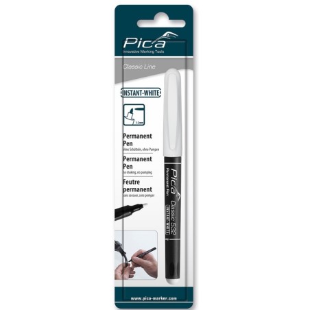 Feutre classique noir- PICA 532/52