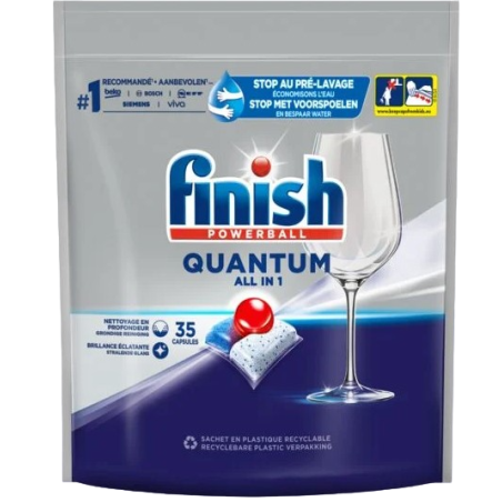 Capsules lave vaisselle powerball Quantum - FINISH