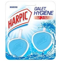 Harpic Blocs Wc Marine : Les 2 Galets De 40 G