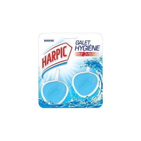 Harpic Blocs Wc Marine : Les 2 Galets De 40 G