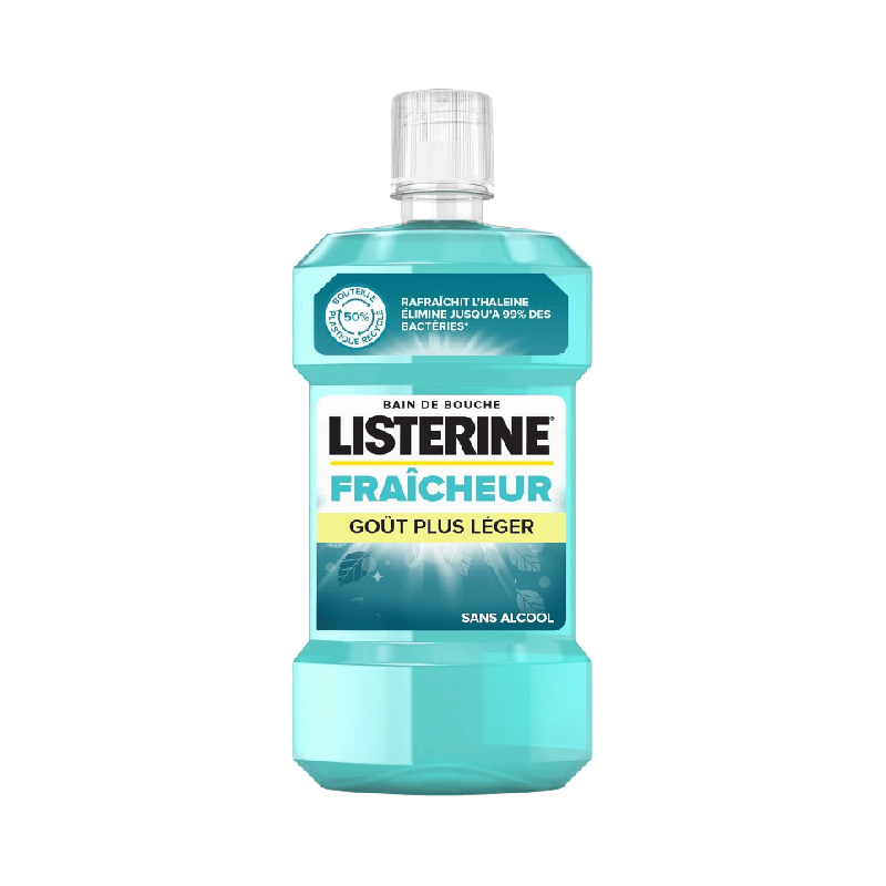 Bain de bouche Listerine Fraîcheur 600ml