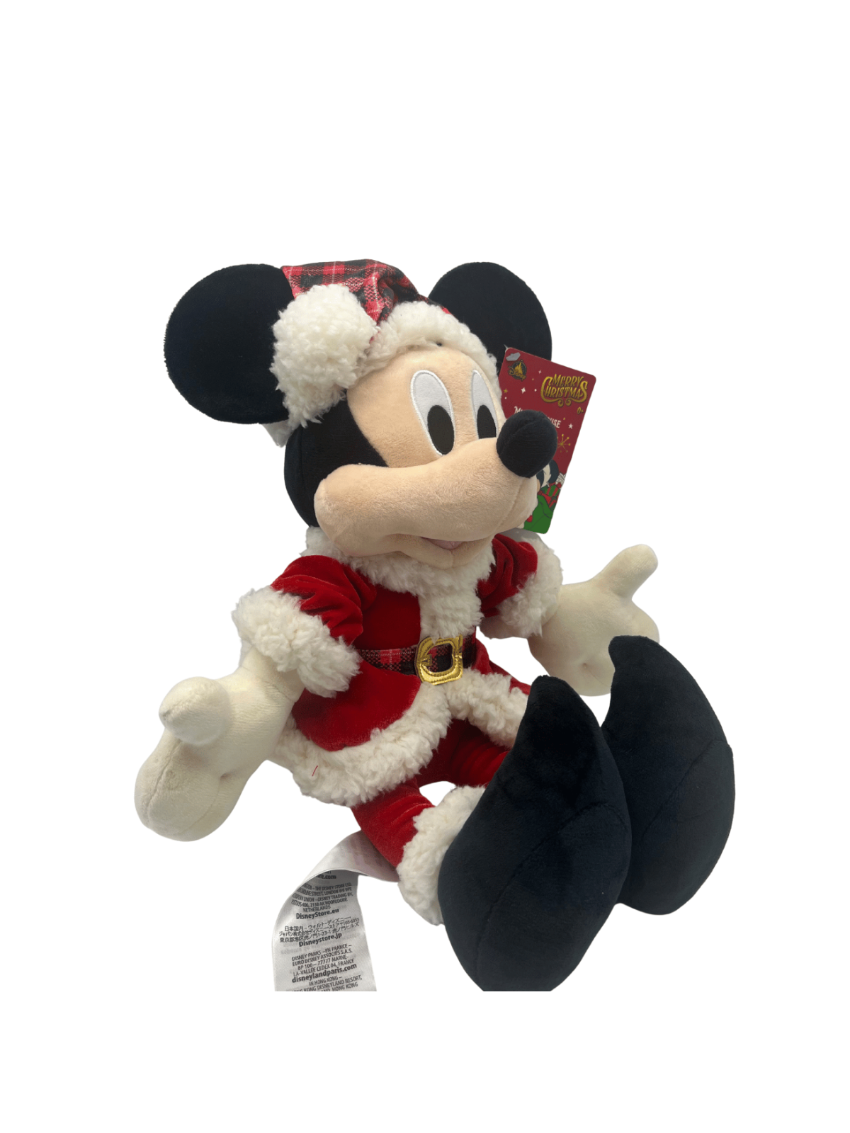 Peluche Mickey Merry Christmas Disney