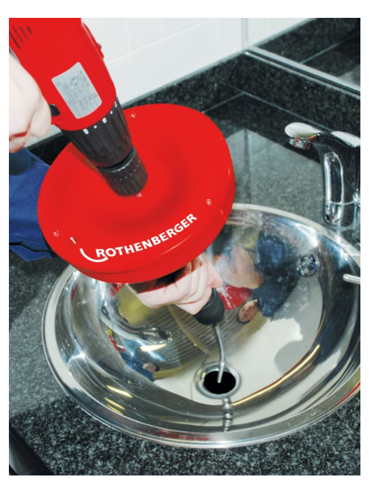 Déboucheur Canalisation Manuel Rothenberger 72095 : efficacité garantie