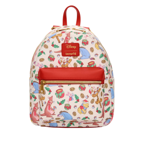 Sac à dos Milk & Cookies Winnie L'Ourson Noël LOUNGEFLY