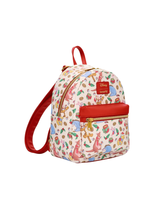 Sac à dos Milk & Cookies Winnie L'Ourson Noël LOUNGEFLY