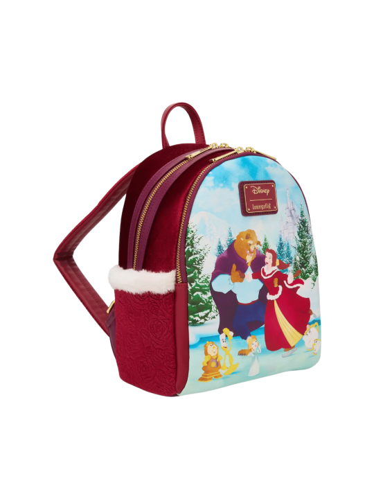 Sac à dos La Belle et la Bête Patinage sur glace LOUNGEFLY