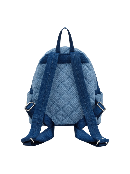 Sac à dos Stitch Patchwork Denim LOUNGEFLY - Précommande 12.2025