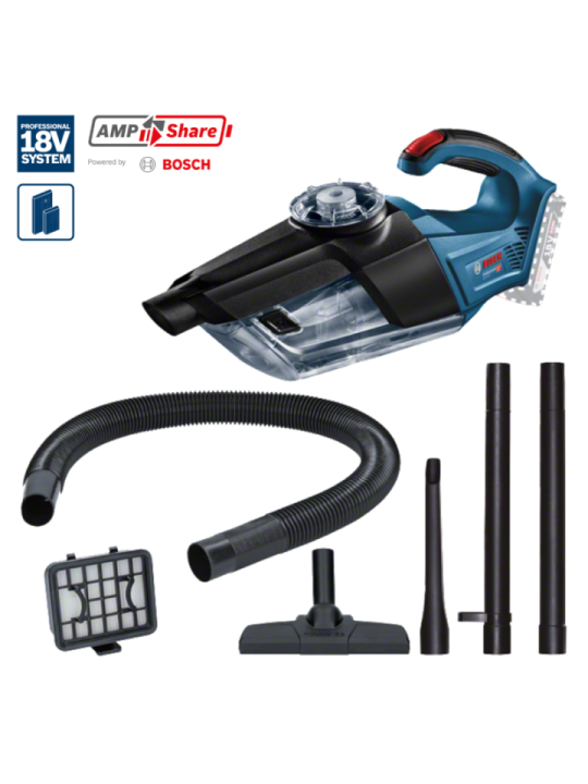 Aspirateur Poussière à Main 18 V BOSCH - Compact et Puissant pour Nettoyage Facile