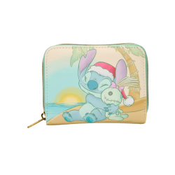 Portefeuille Stitch et Souillon Noël LOUNGEFLY