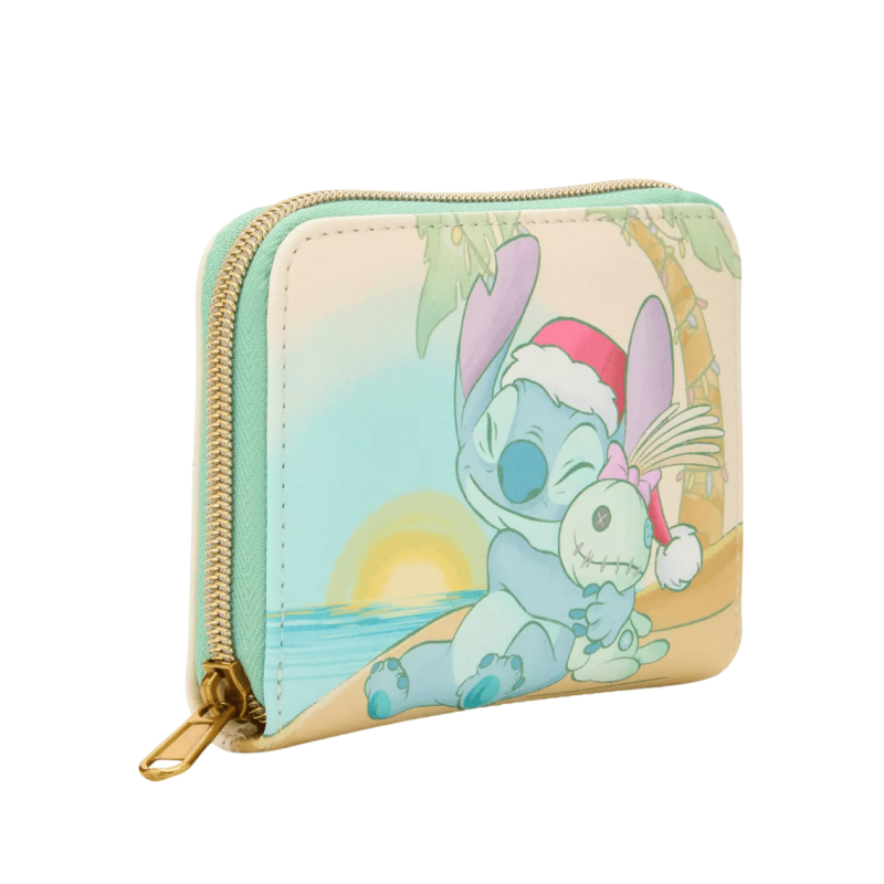 Portefeuille Stitch et Souillon Noël LOUNGEFLY