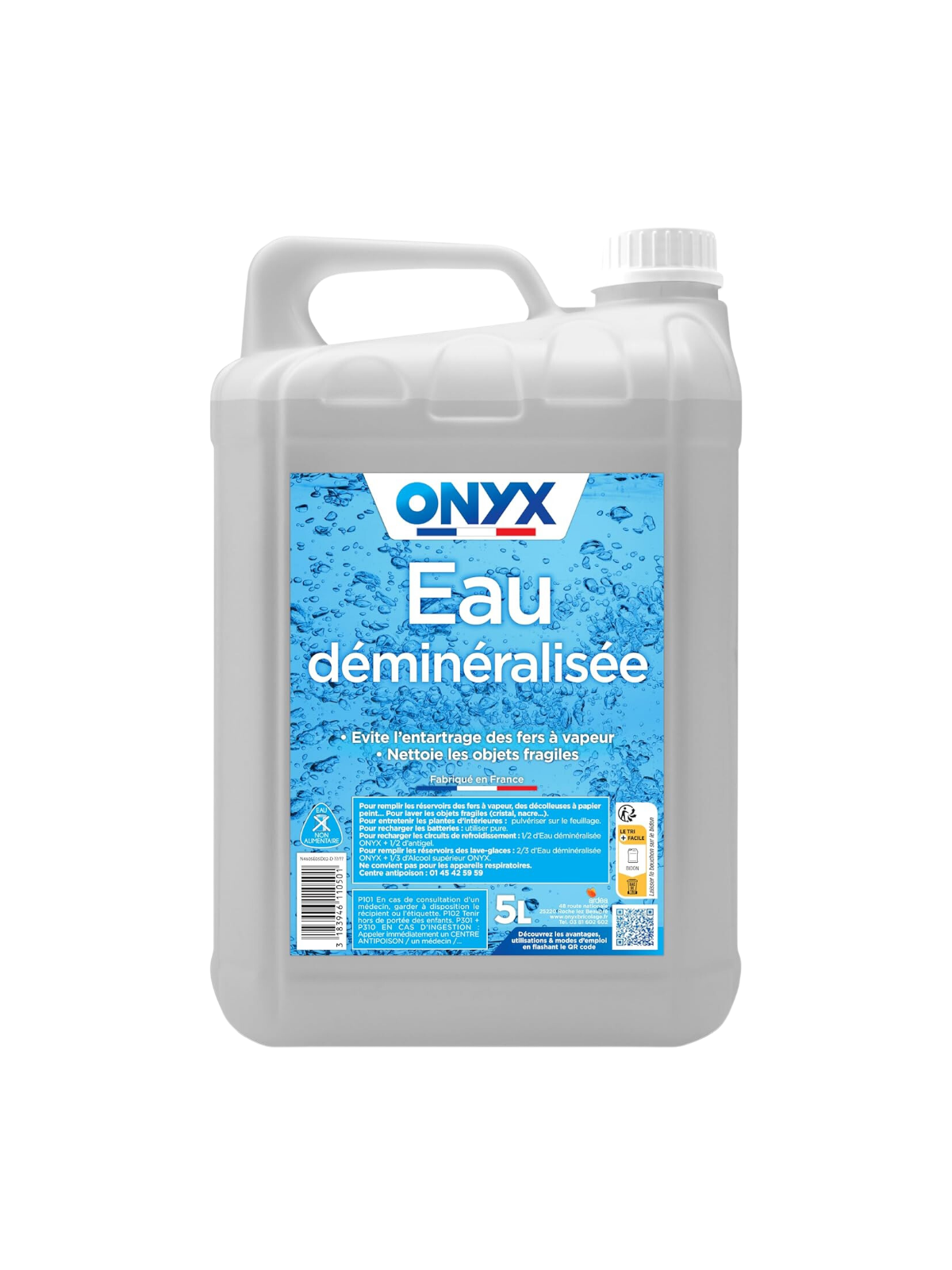 Eau déminéralisée ONYX 5L