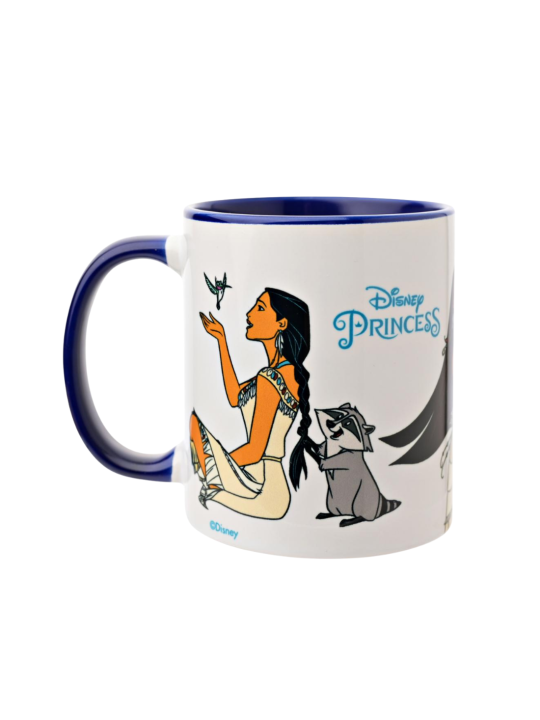 Mug Pocahontas intérieur coloré disney
