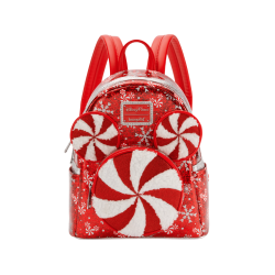 Sac à dos Mickey Mouse Icon Peppermint Swirl LOUNGEFLY