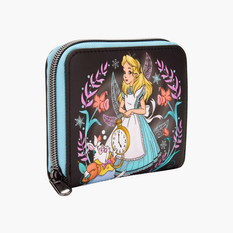 Portefeuille Winter Drawing Alice au Pays des Merveilles LOUNGEFLY