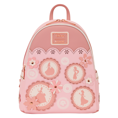 Sac à dos Disney Princess Pink Floral LOUNGEFLY