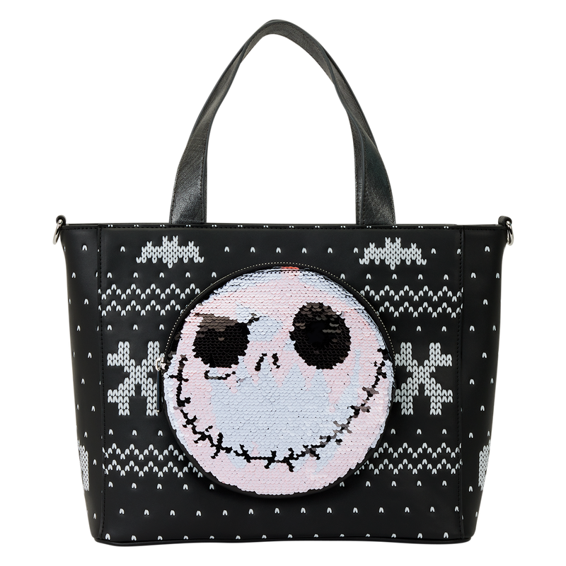 Sac L'étrange Noël de Mr Jack Reversible Sequins LOUNGEFLY