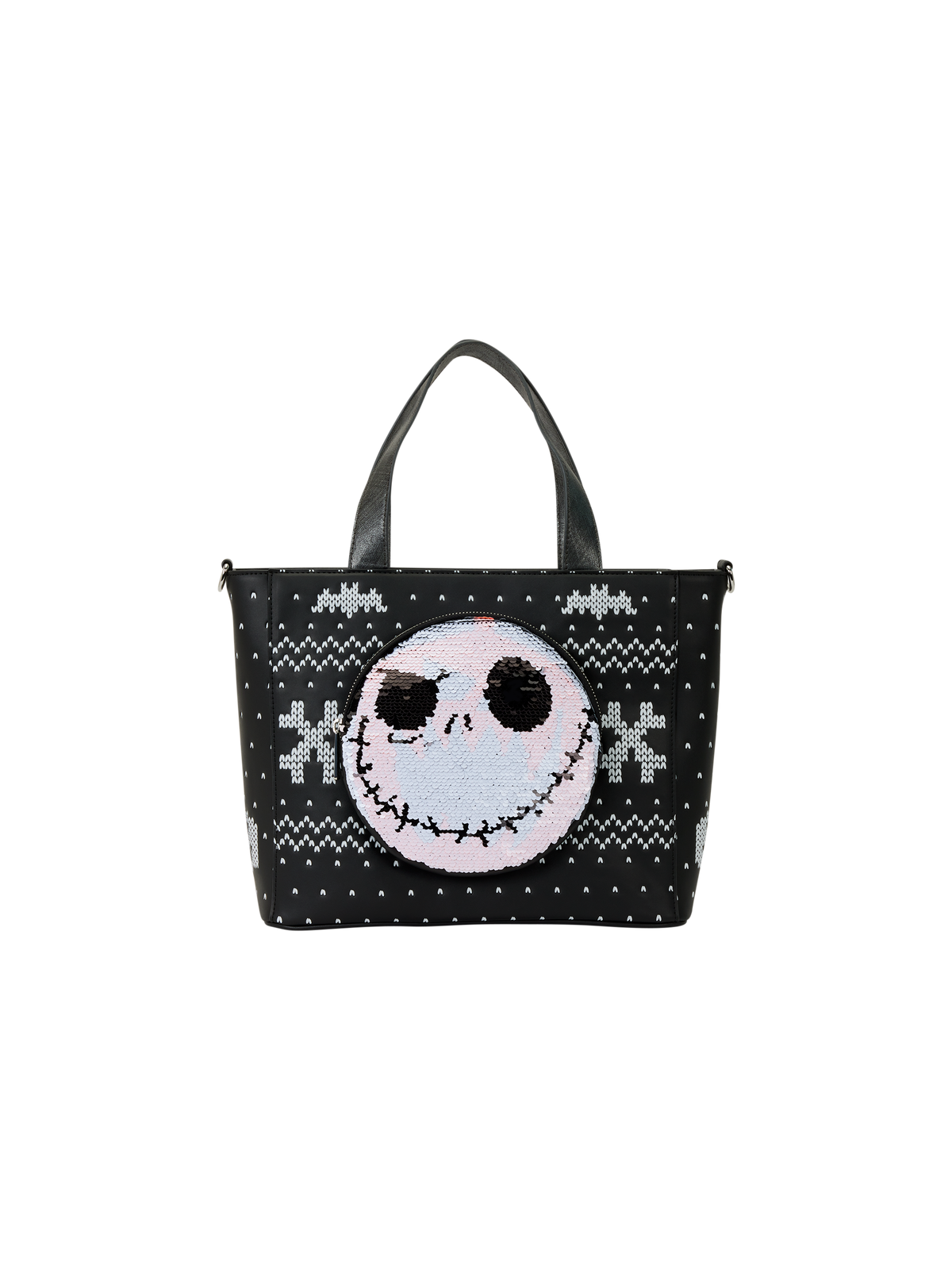 Sac L'étrange Noël de Mr Jack Reversible Sequins LOUNGEFLY