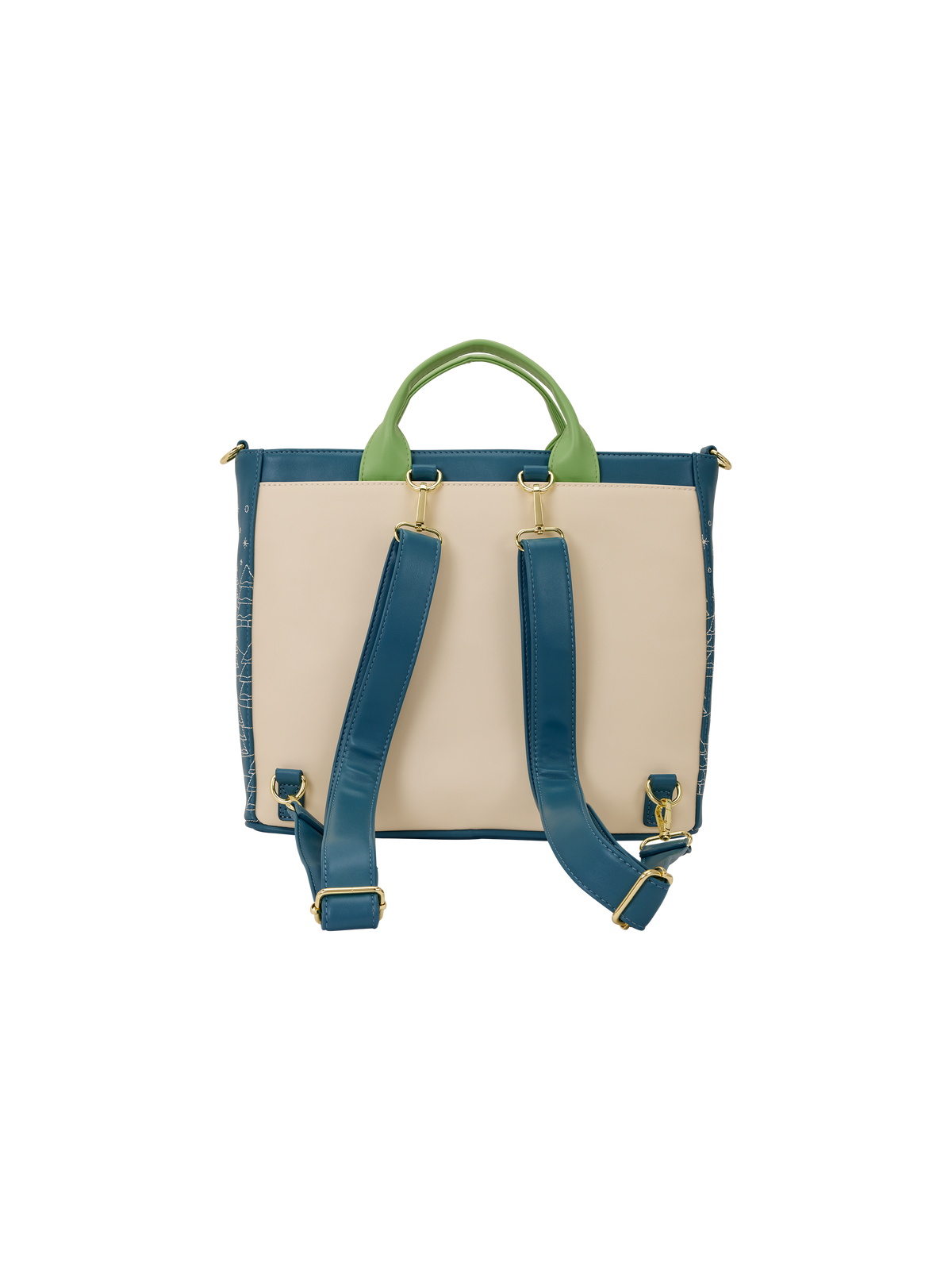 Sac convertible Mickey et ses amis Checker Holiday LOUNGEFLY