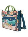 Sac convertible Mickey et ses amis Checker Holiday LOUNGEFLY