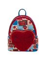 Sac à dos Marvel Spiderman Sherpa Heart LOUNGEFLY