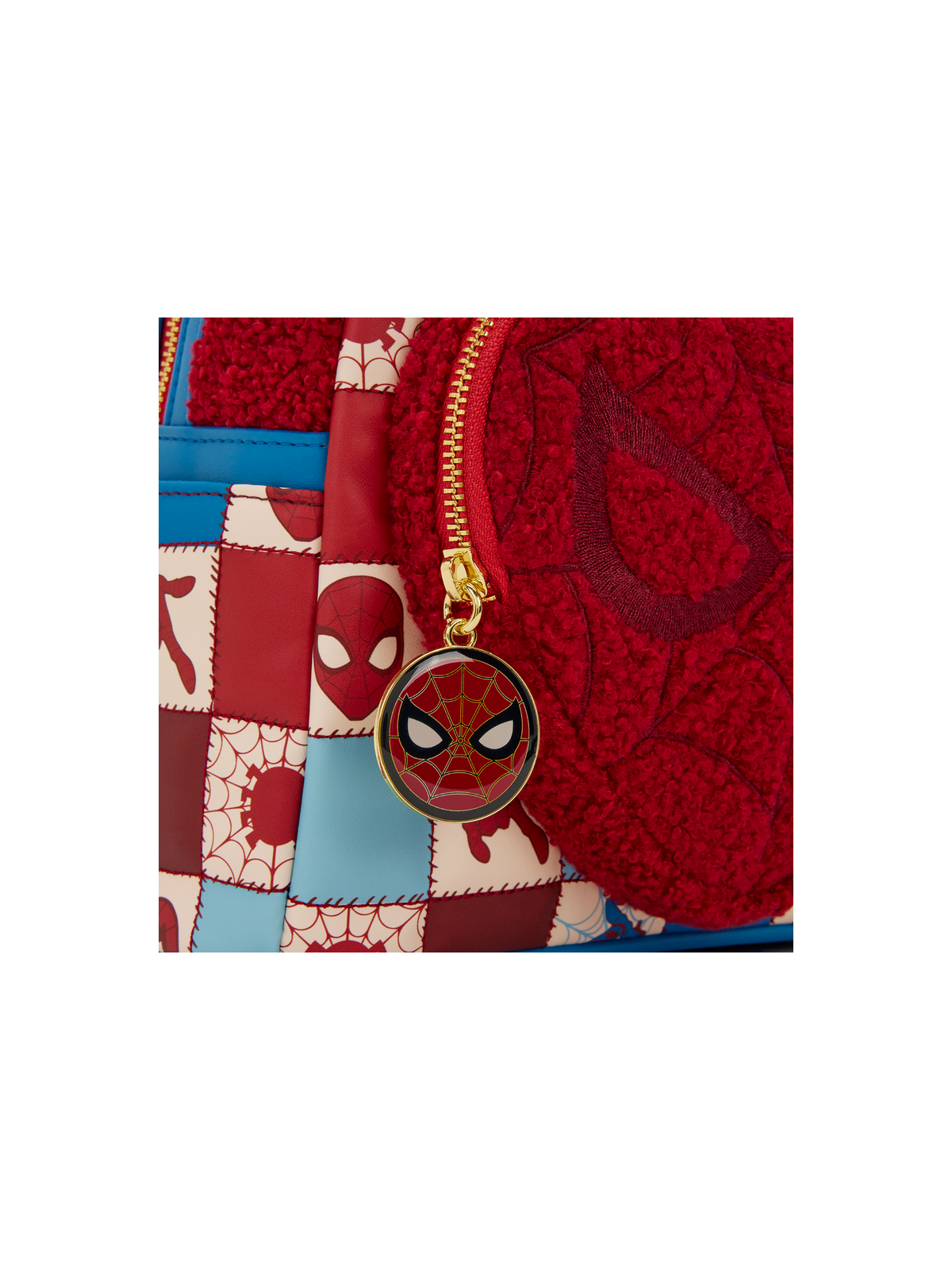 Sac à dos Marvel Spiderman Sherpa Heart LOUNGEFLY