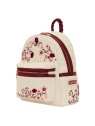 Sac à dos Cream & Red Floral LOUNGEFLY