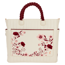 Sac Cream & Red Floral convertible LOUNGEFLY